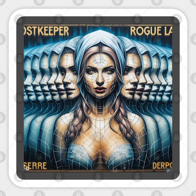 Rogue 2059 Sticker by  Nelli 